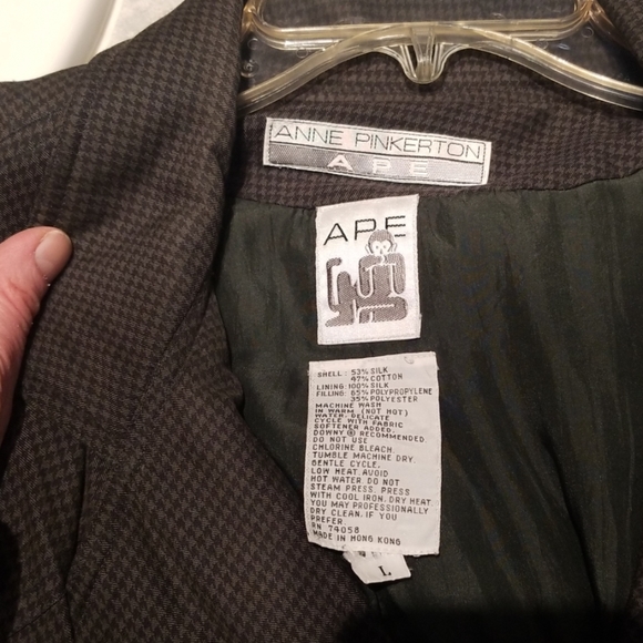 🔮Quilted Anne Pinkerton Ape Jacket - Vintage - Picture 2 of 5